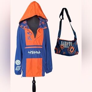 Atsuko Naruto Hooded Jacket to Bag